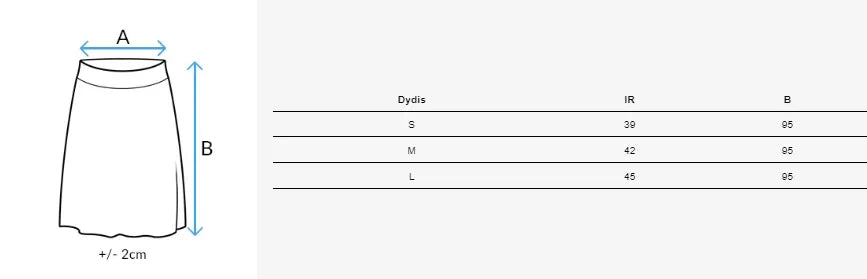 Moteriškas žalsvas sijonas Pastella