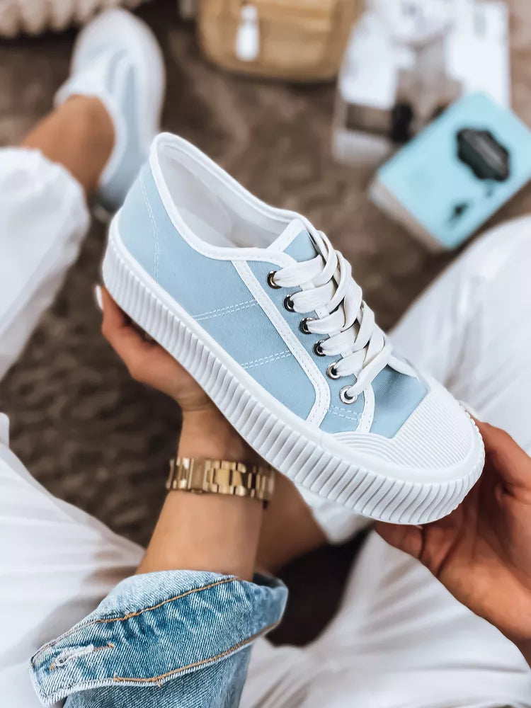 Moteriški mėlyni laisvalaikio batai Opin