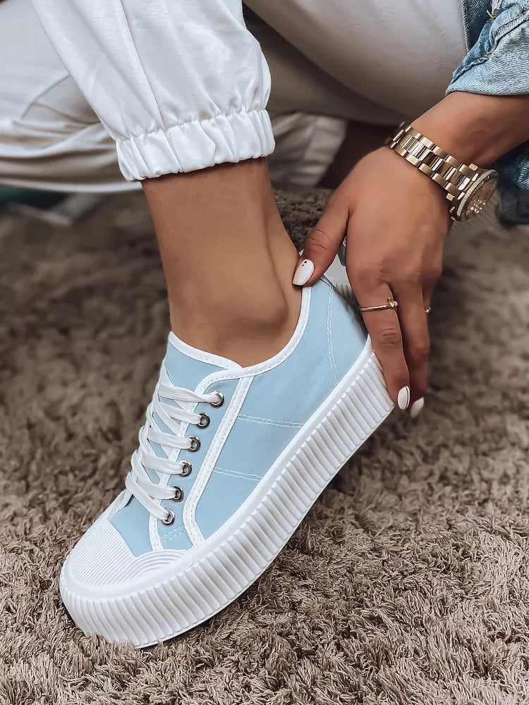 Moteriški mėlyni laisvalaikio batai Opin