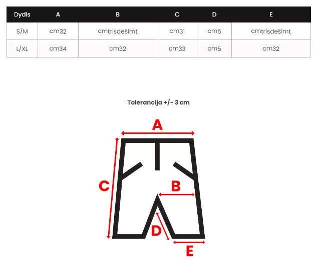 Moteriški mėlyni šortai Dinar