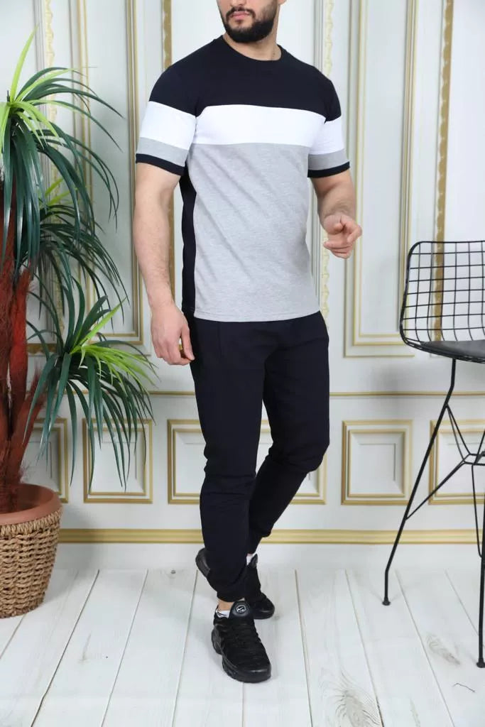 Sportinis komplektas juoda - pilka Rader