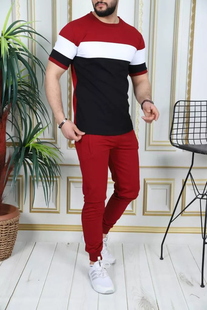 Sportinis komplektas juoda - raudona Rader