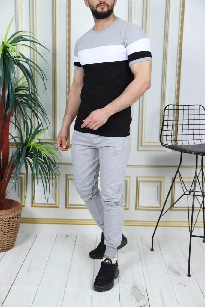 Sportinis komplektas pilka - juoda Rader