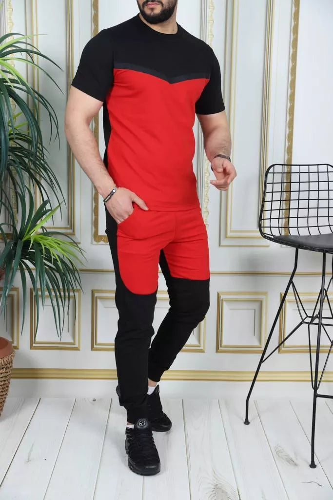 Sportinis komplektas juoda - raudona Karter