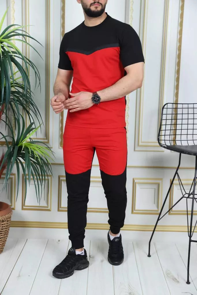 Sportinis komplektas juoda - raudona Karter