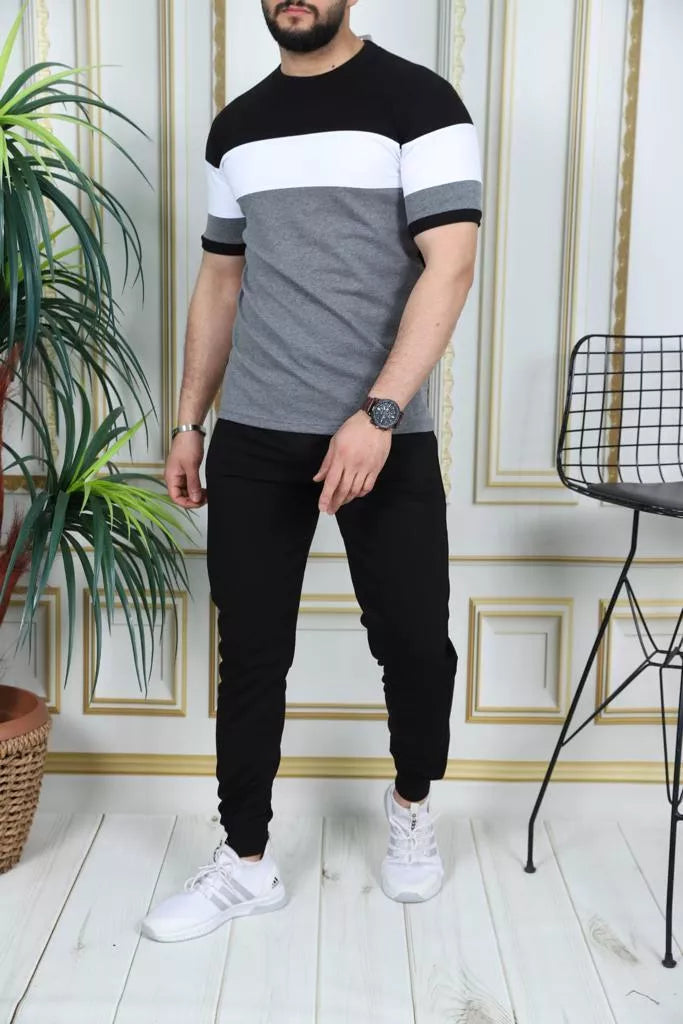 Sportinis komplektas juoda - tamsiai pilka Rader