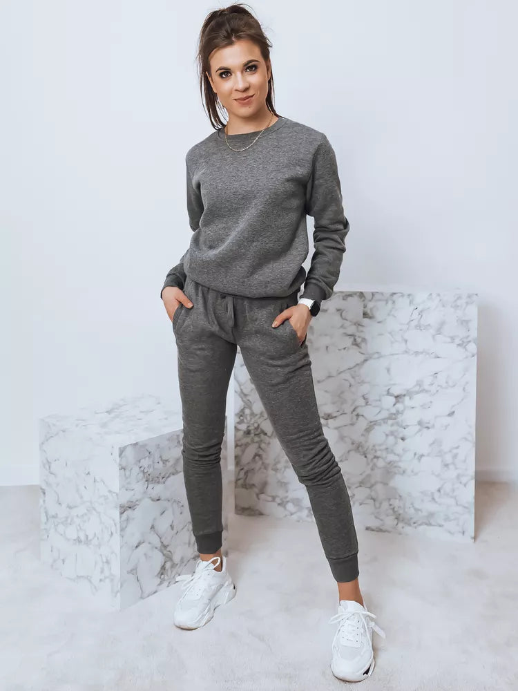 Tamsiai pilkas moteriškas komplektas Etel