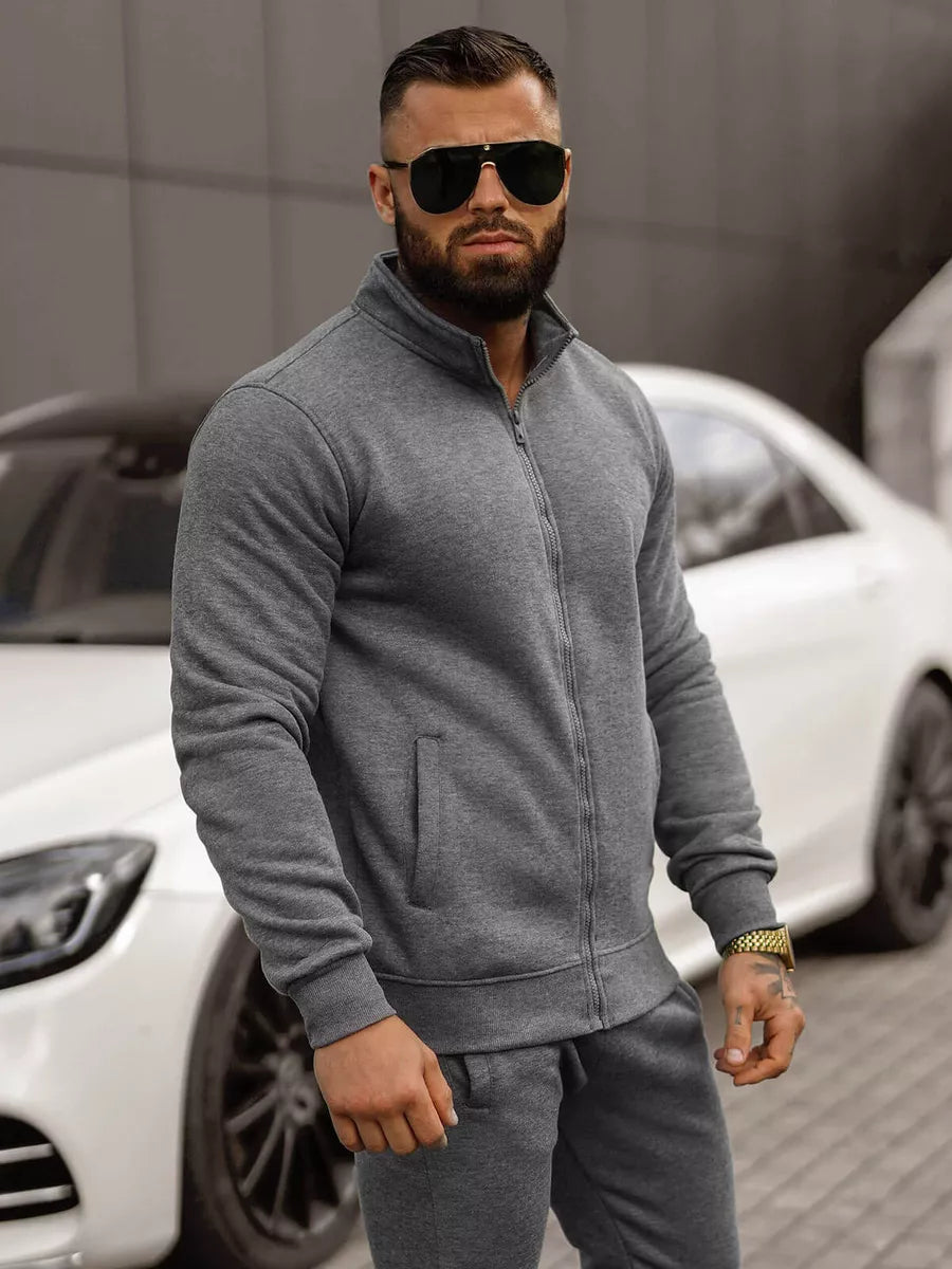 Tamsiai pilkas vyriškas sportinis kostiumas Armin