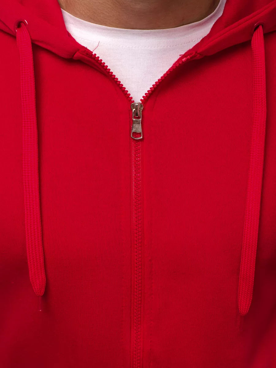 Tamsiai raudonos spalvos džemperis Lore