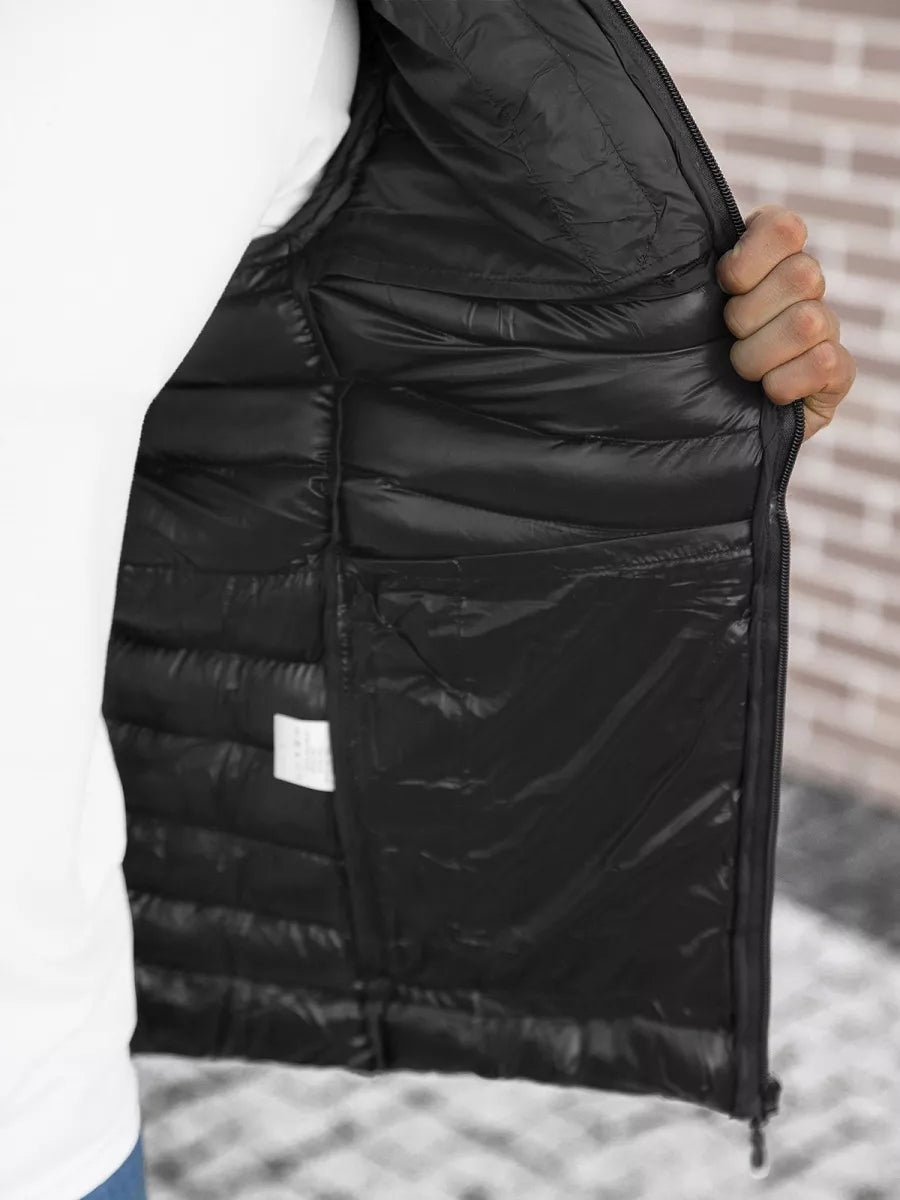 Tamsiai mėlynos spalvos striukė Caera