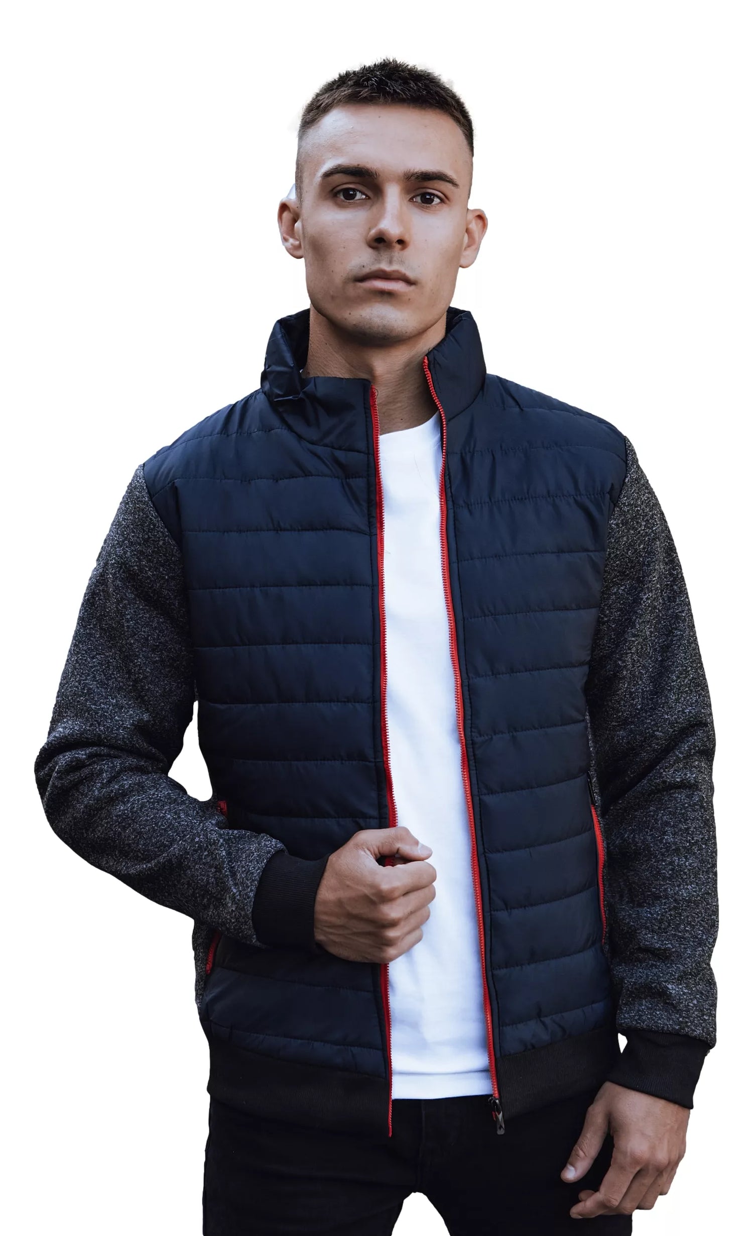 Tamsiai mėlyna striukė Jan