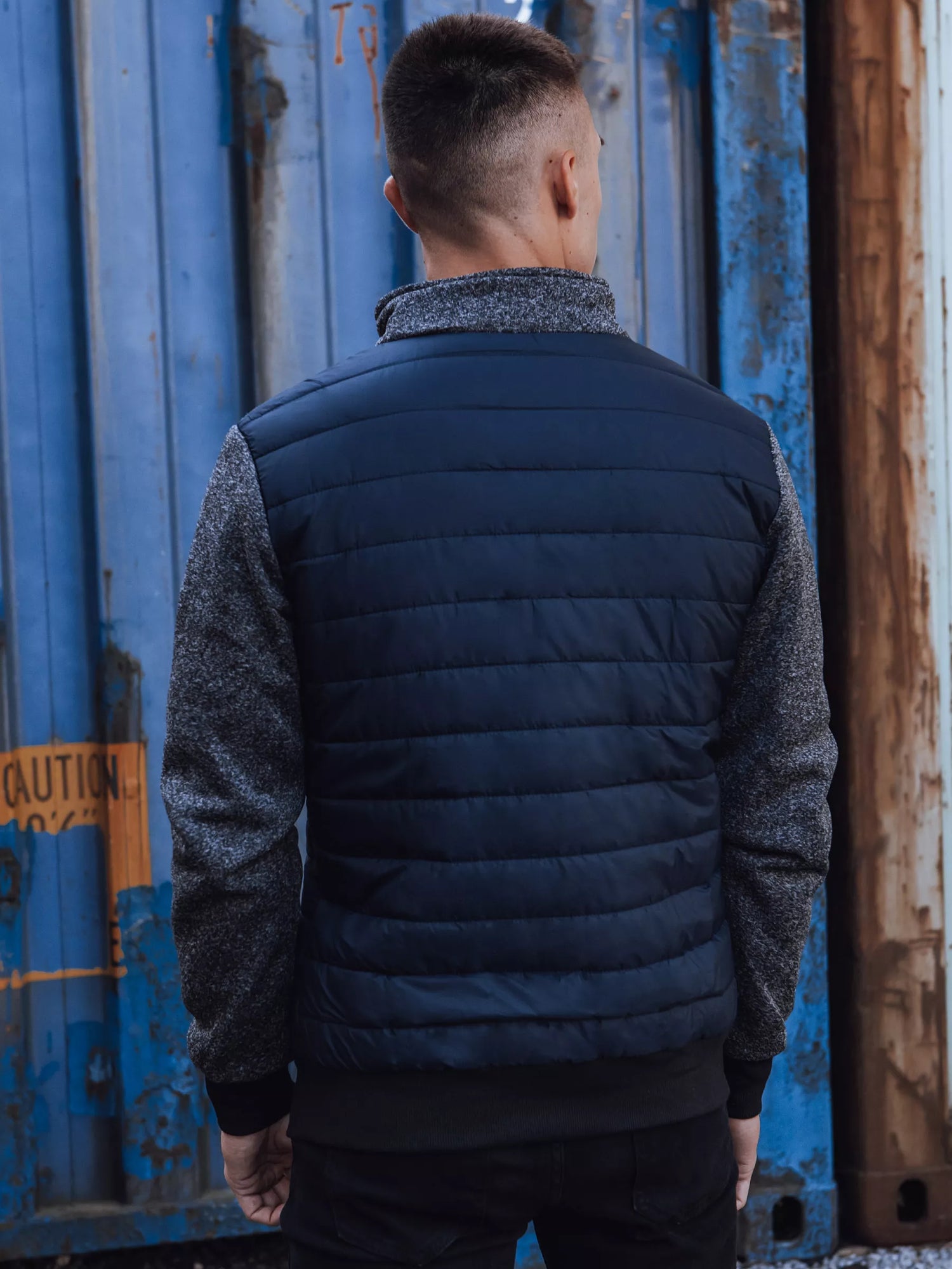 Tamsiai mėlyna striukė Janil