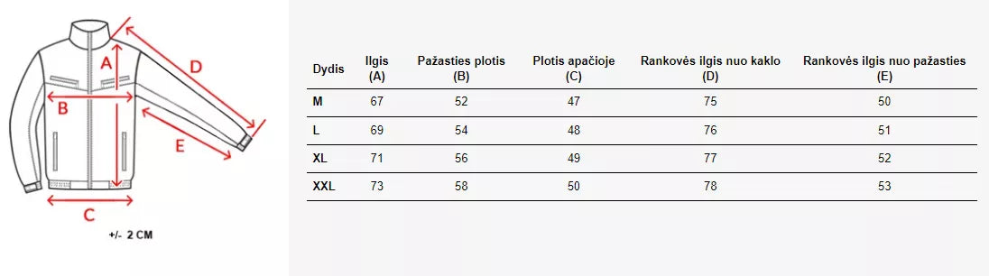 Juoda striukė Janil