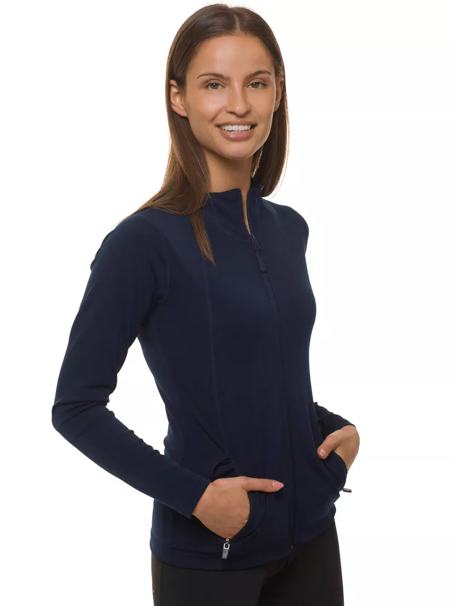 Tamsiai mėlyna moteriška striukė Nibela