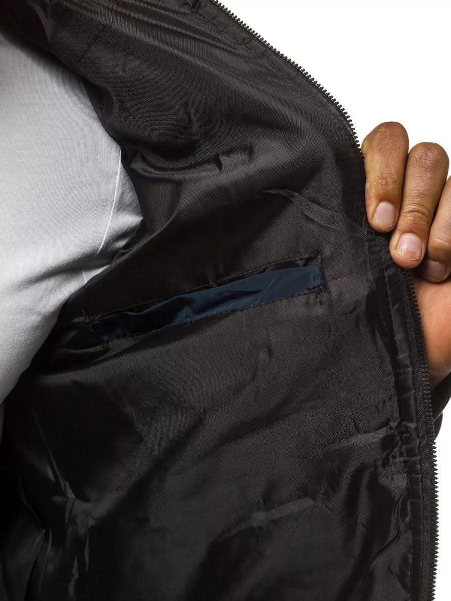 Vyriška tamsiai mėlyna striukė "Morel"