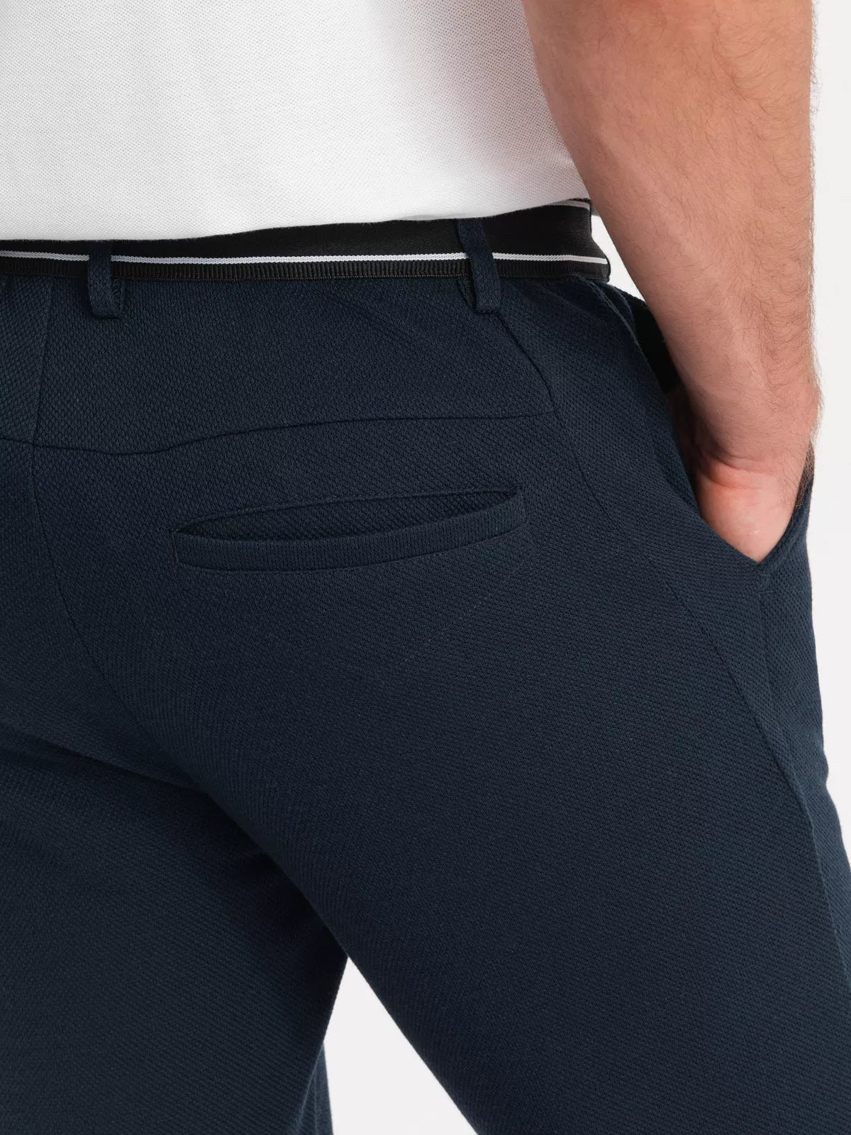 Tamsiai mėlynos spalvos kelnės Miren