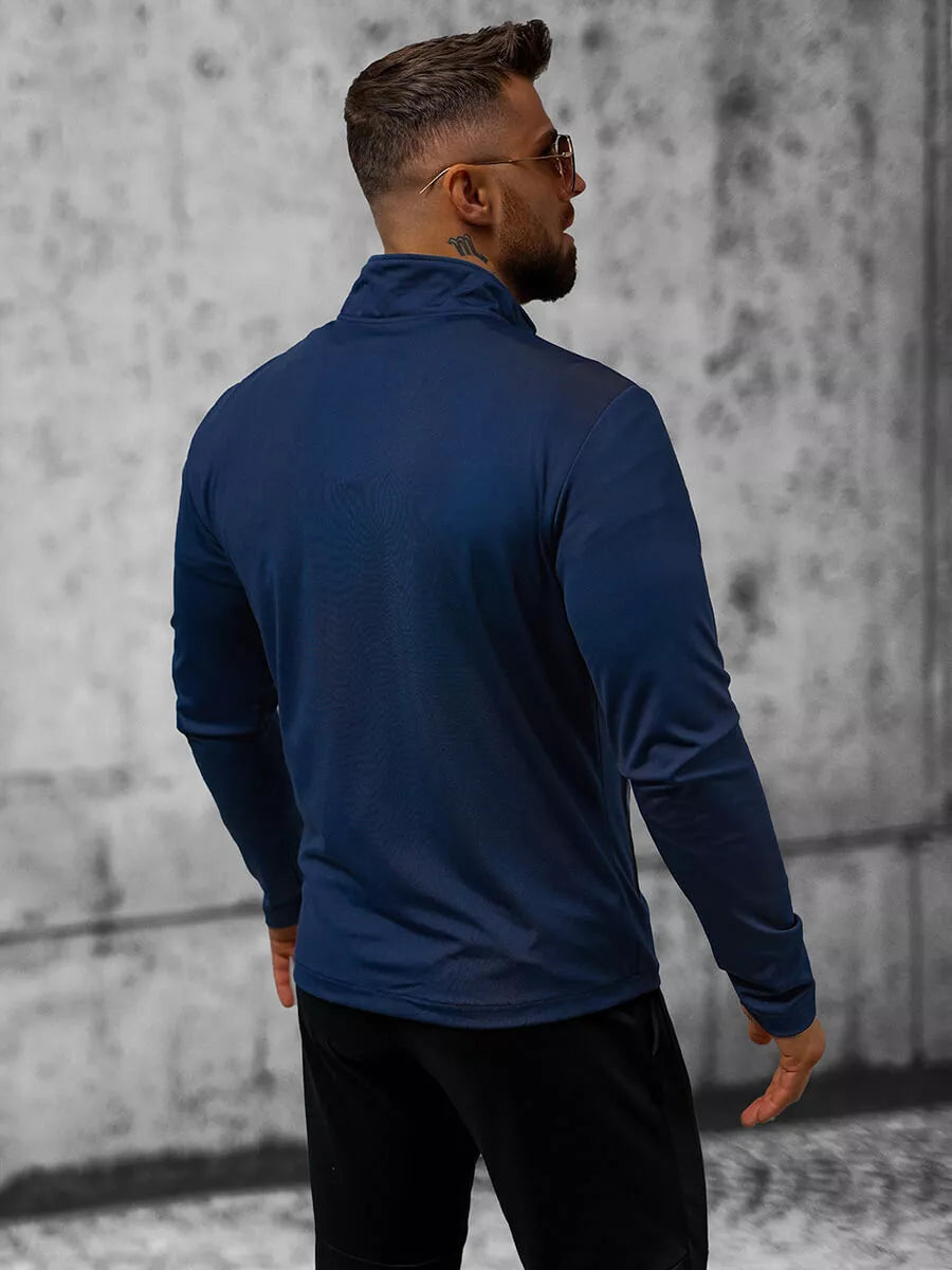 Tamsiai mėlynas vyriškas džemperis Lotol