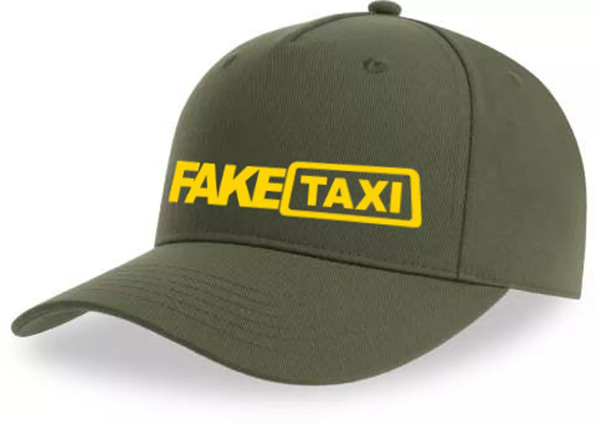 Unisex kepurė chaki Faxe Taxi
