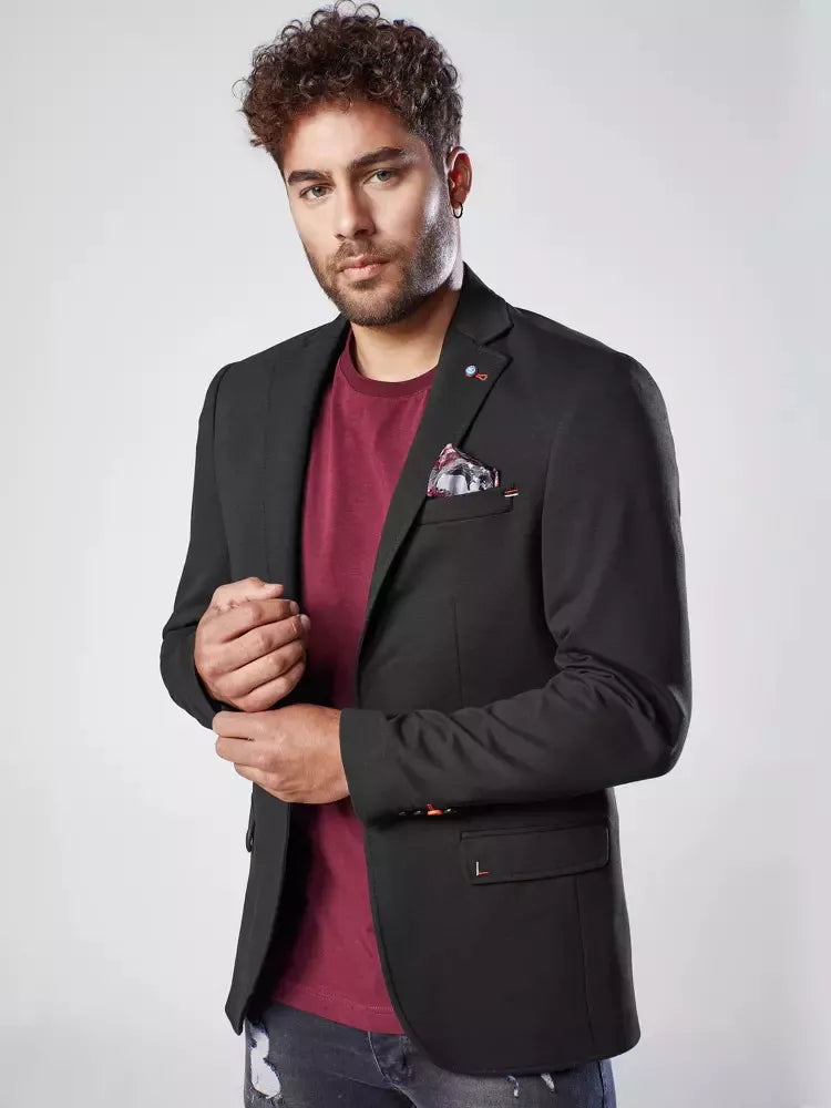 Vyriškas juodas švarkas Cooper