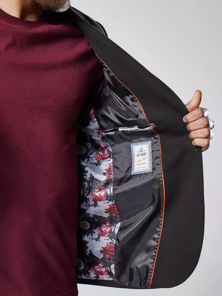 Vyriškas juodas švarkas Cooper