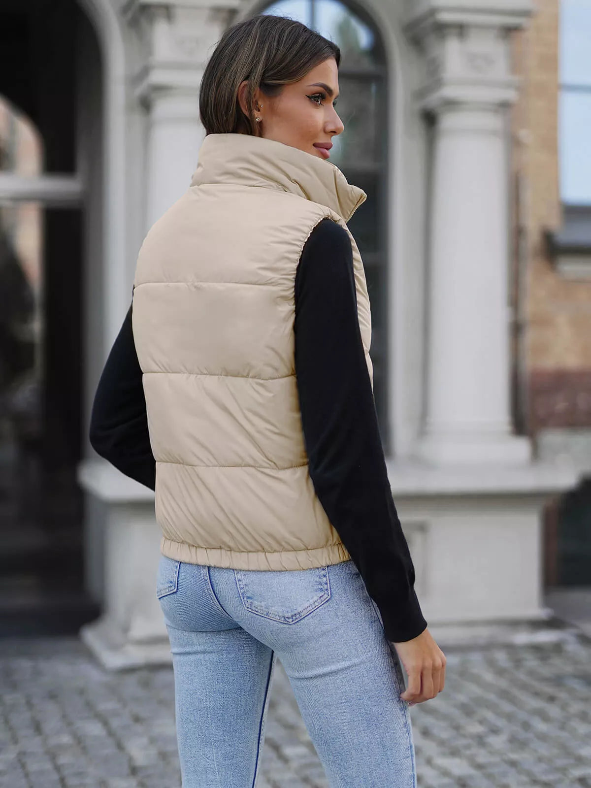 Liemenė rusvos spalvos Debor