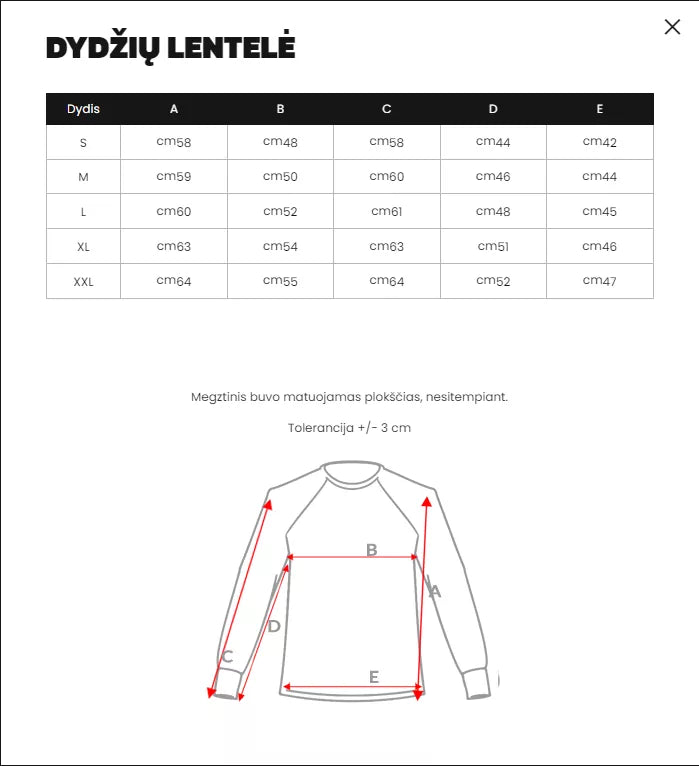 Pilkas moteriškas džemperis Magi
