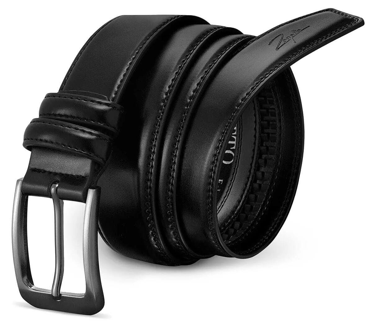 Vyriškas odinis diržas Carlos (juodas)