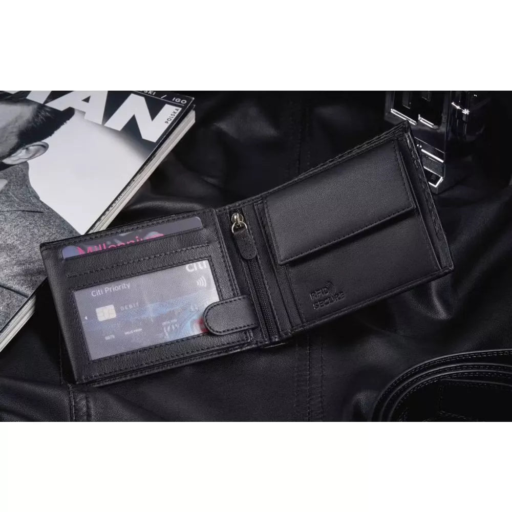 Vyriška natūralios odos piniginė Oken