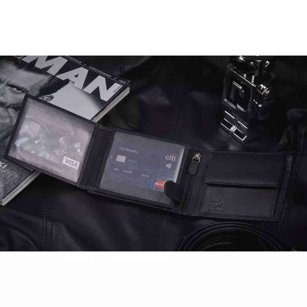 Vyriška natūralios odos piniginė Oken