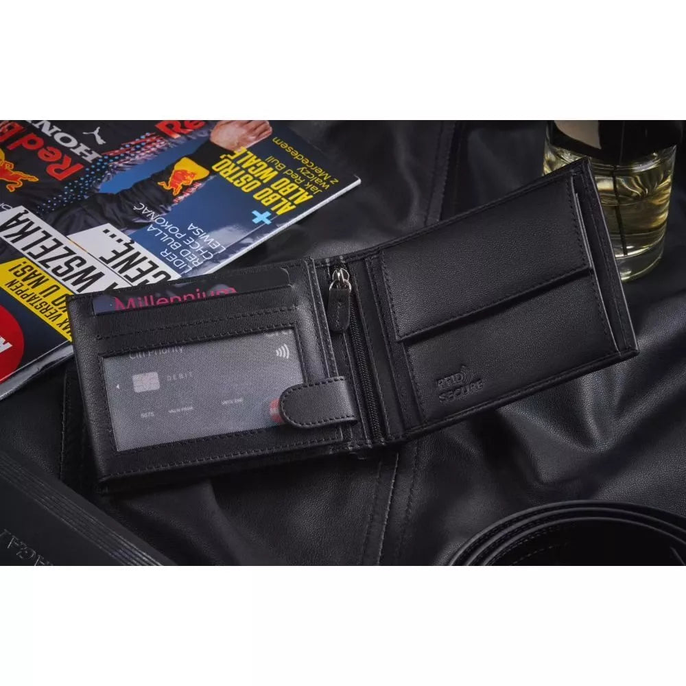 Vyriška natūralios odos piniginė Tival