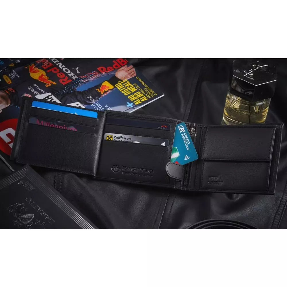 Vyriška natūralios odos piniginė Tival