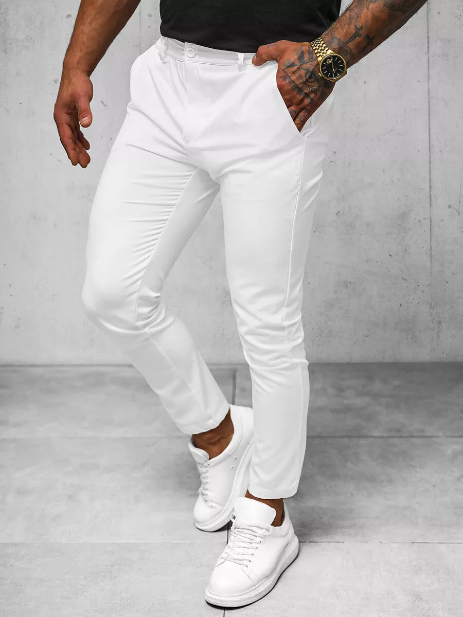 Vyriškos baltos kelnės Madero