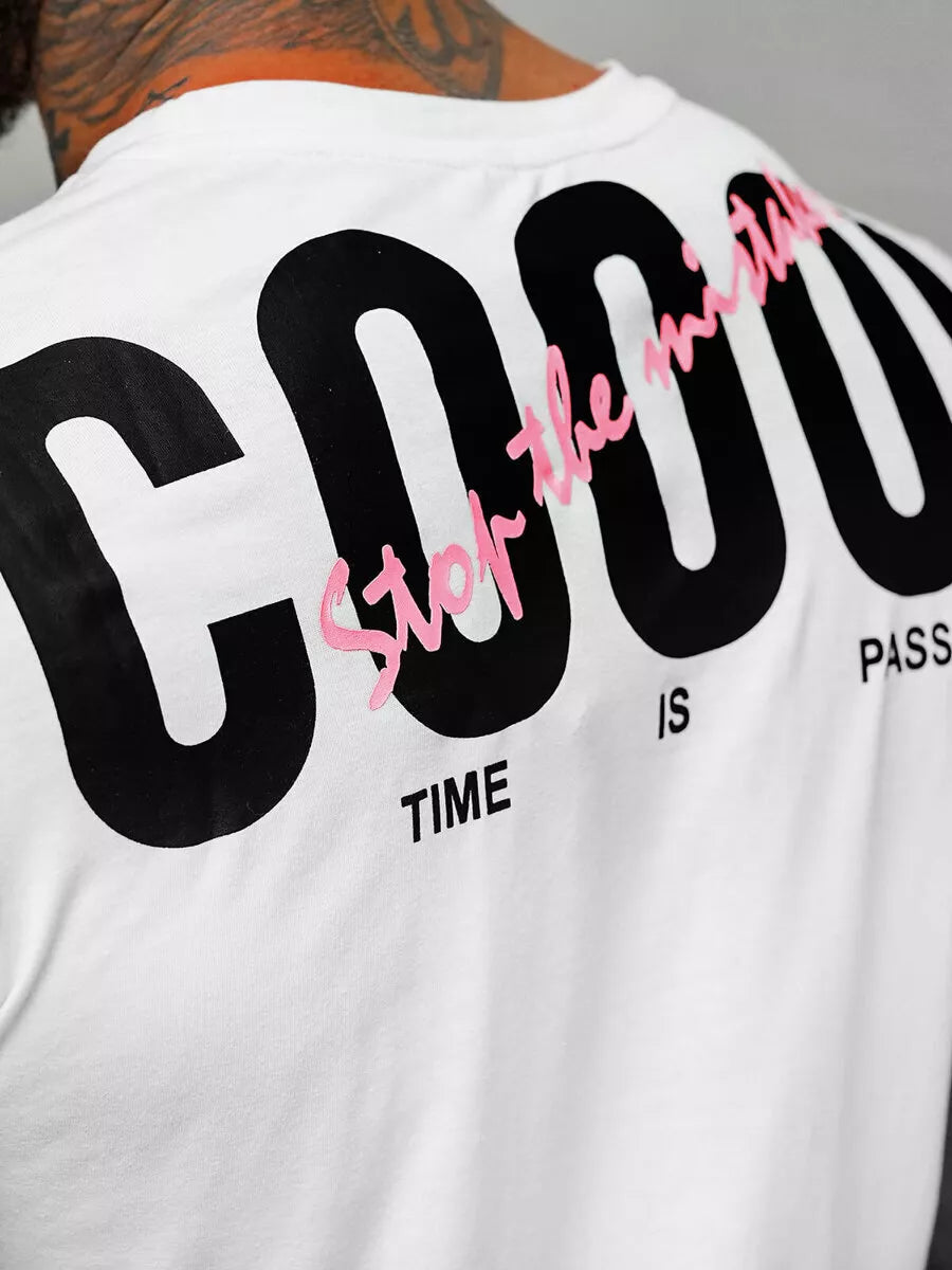 Vyriški balti marškinėliai Coool