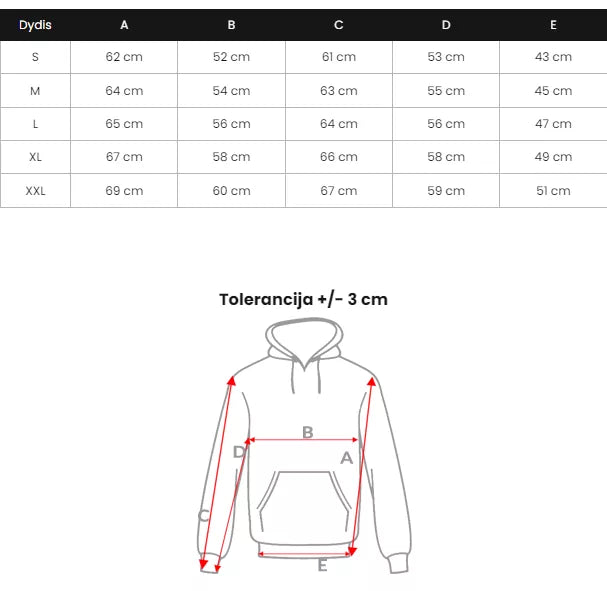 Vyriškas rudas džemperis su gobtuvu Carl