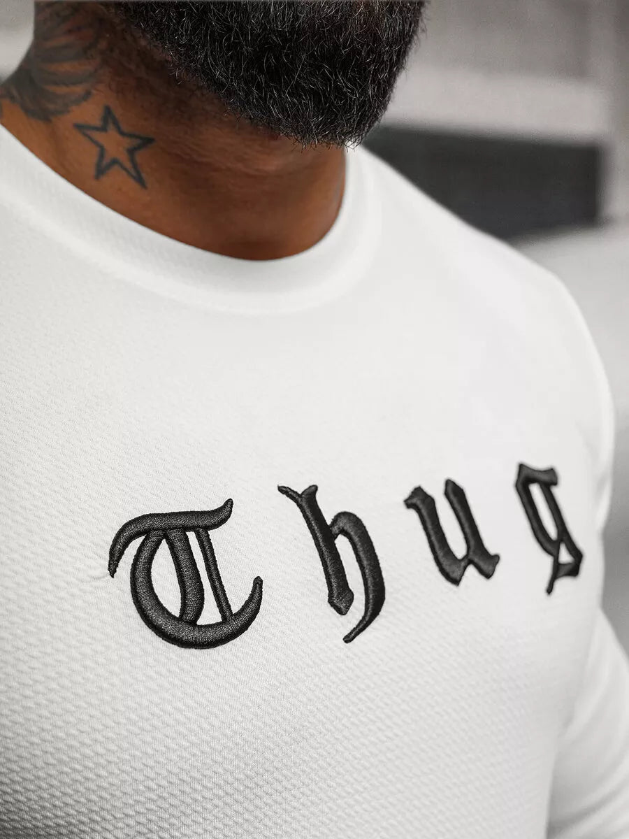 Vyriškas baltas megztinis Hug