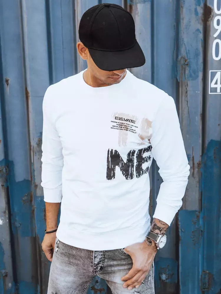 Vyriškas baltas džemperis Vate