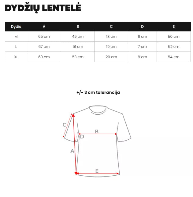 Vyriški balti marškinėliai Play