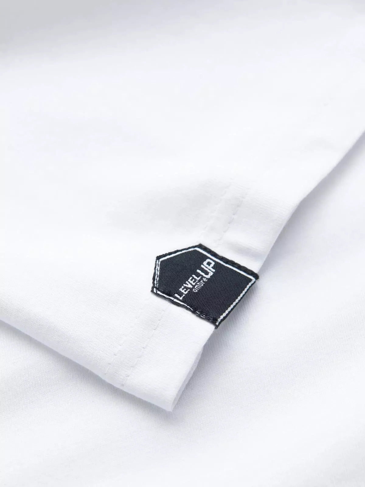 Vyriški balti/tamsiai mėlyni marškinėliai ilgomis rankovėmis Artur