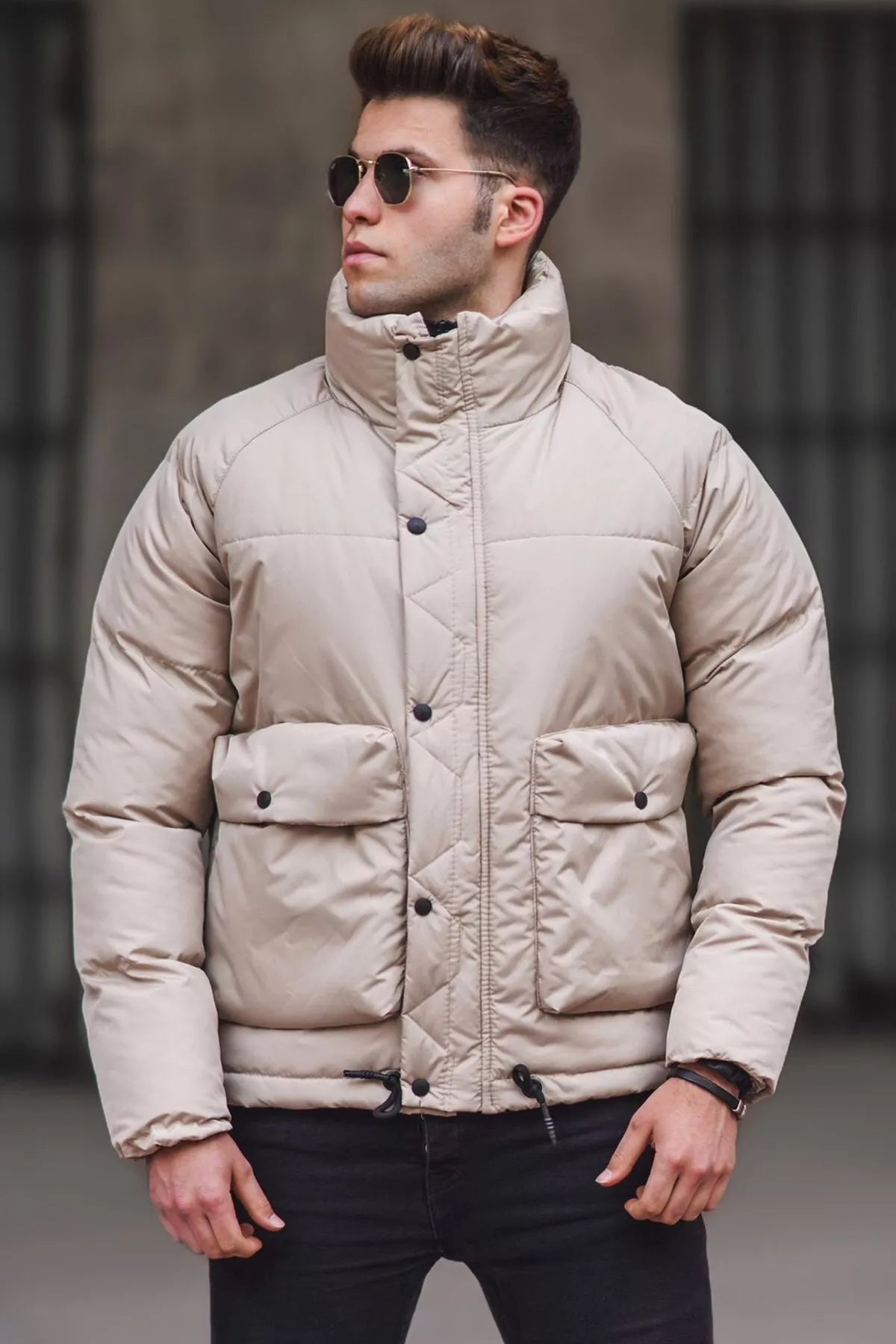 Rusva vyriška striukė Otan