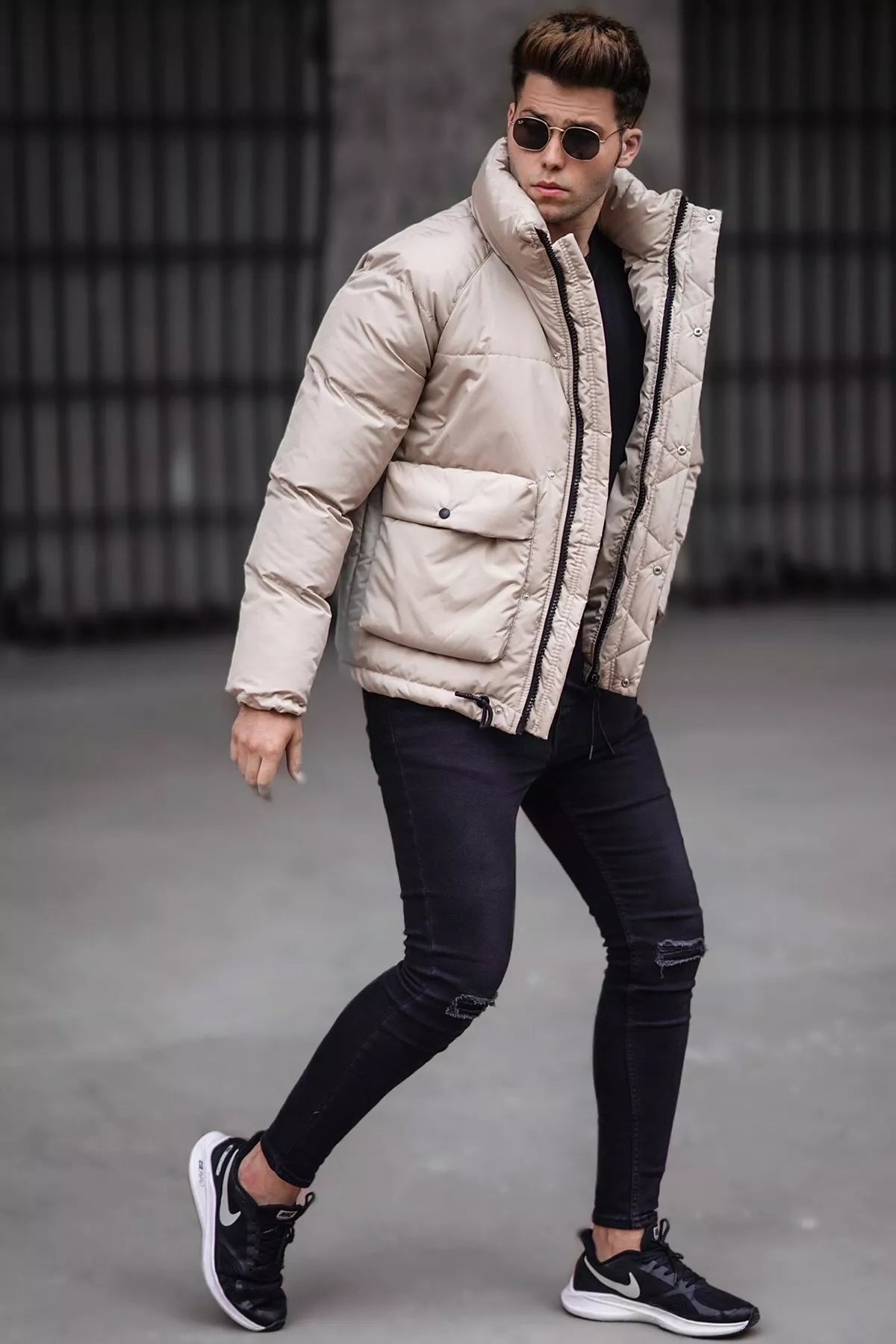 Rusva vyriška striukė Otan