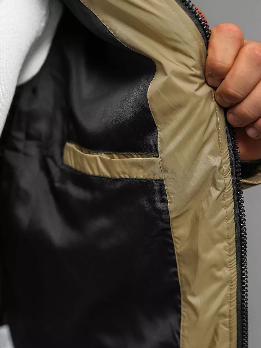 Vyriška ruda dygsniuota striukė Andre