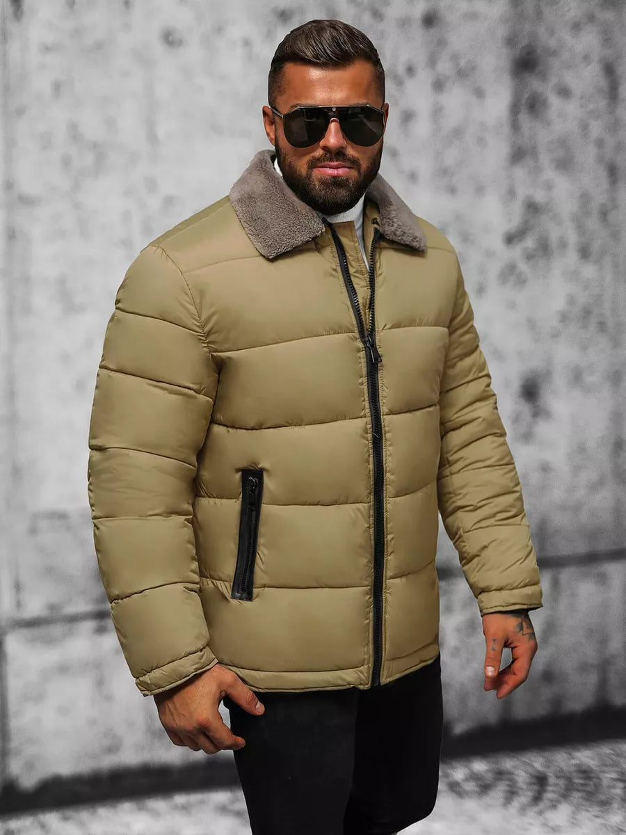 Vyriška ruda dygsniuota striukė Andre