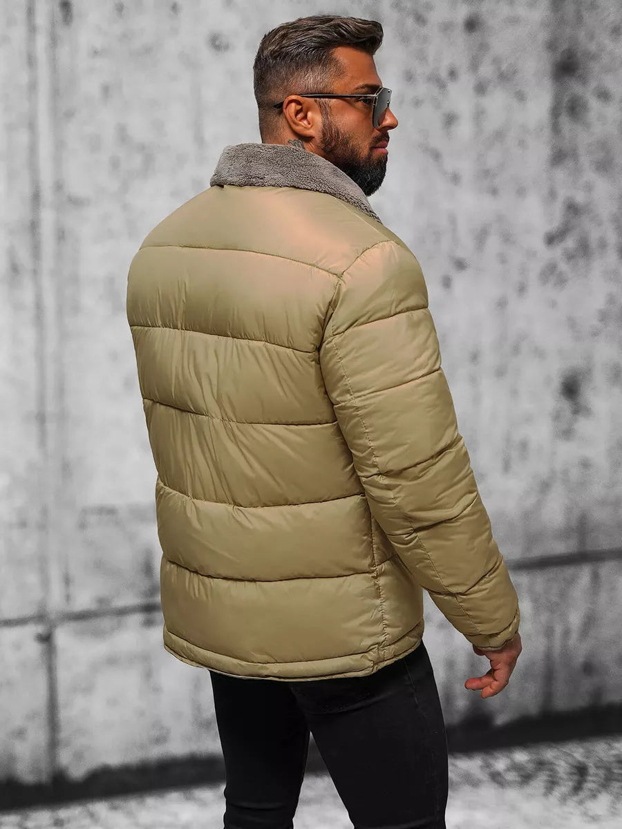 Vyriška ruda dygsniuota striukė Andre