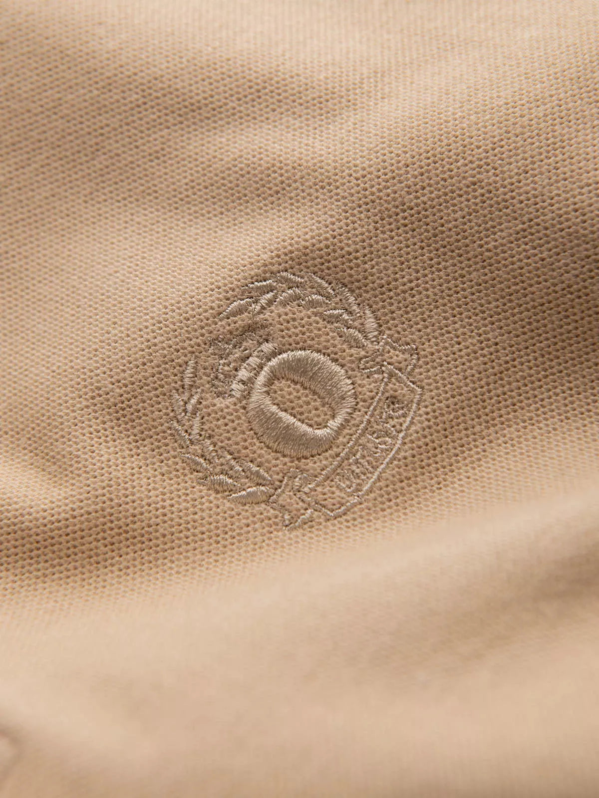 Vyriški rusvi polo marškinėliai Cristan