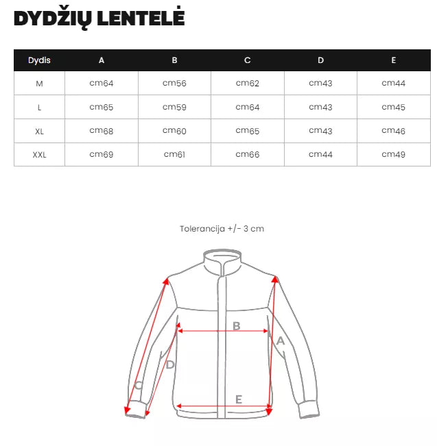 Vyriška tamsiai mėlyna striukė Route