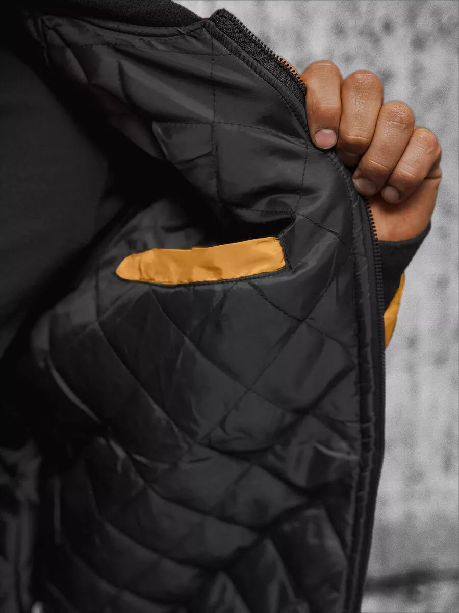 Vyriška geltona  striukė Route