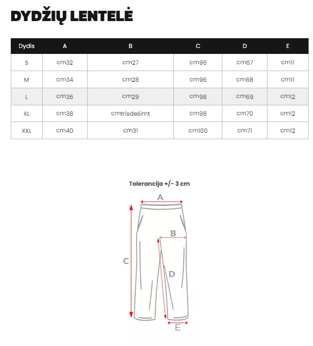 Vyriški gelsvi jogeriai Ecru