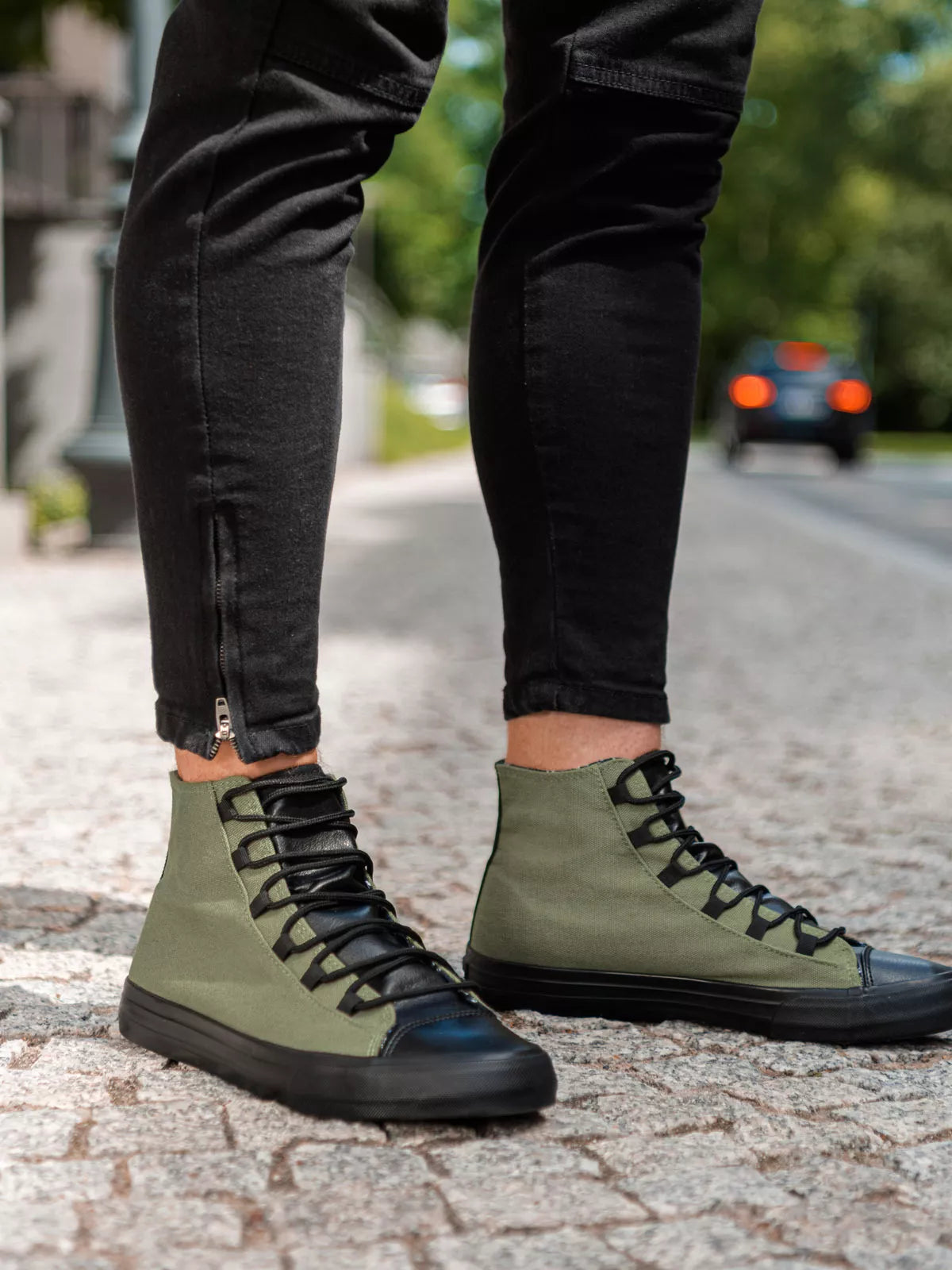 Chaki vyriški laivalaikio batai Sneki