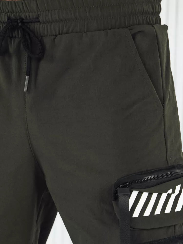 Vyriški chaki spalvos jogeriai City