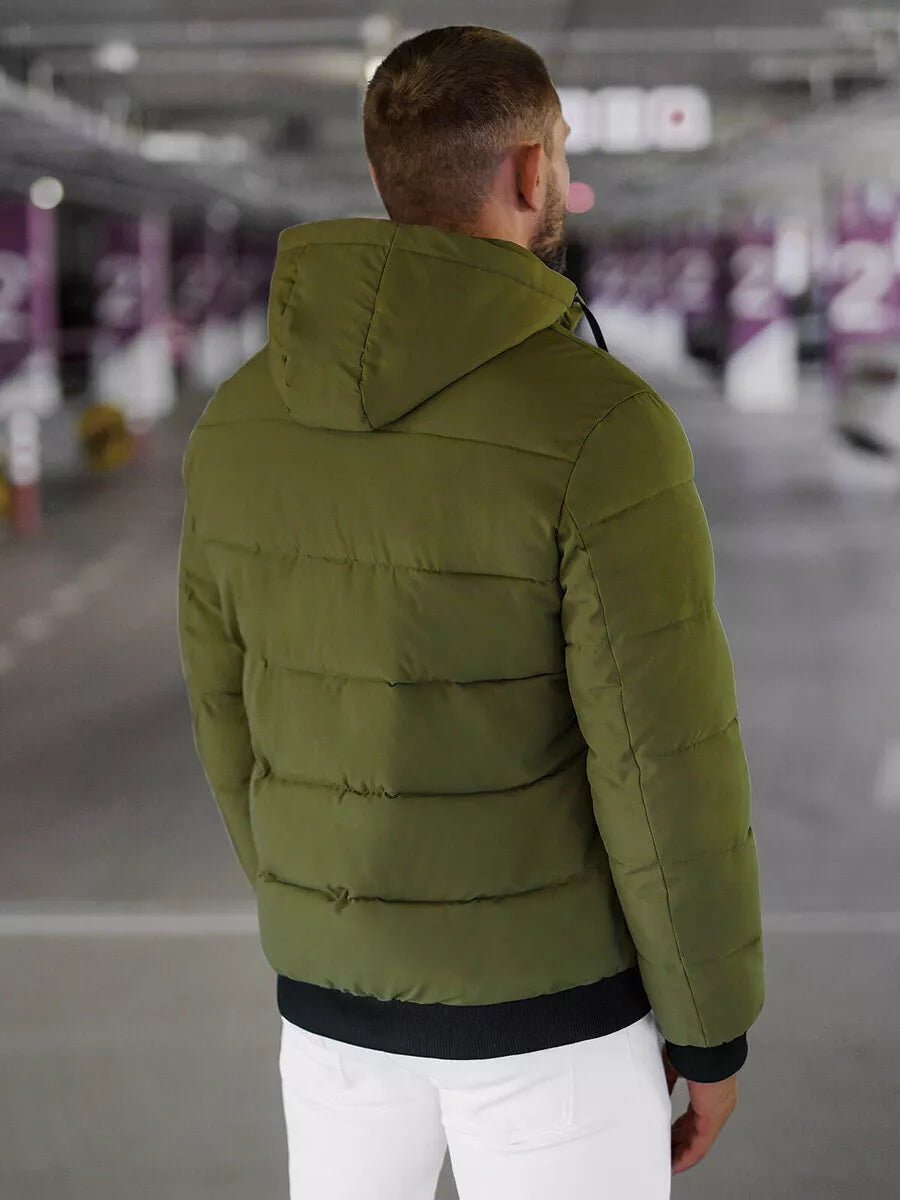 Vyriška chaki žieminė striukė Edi